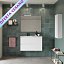 Mueble de baño Alfa Compact suspendido cajones y puertas promocion de Royo